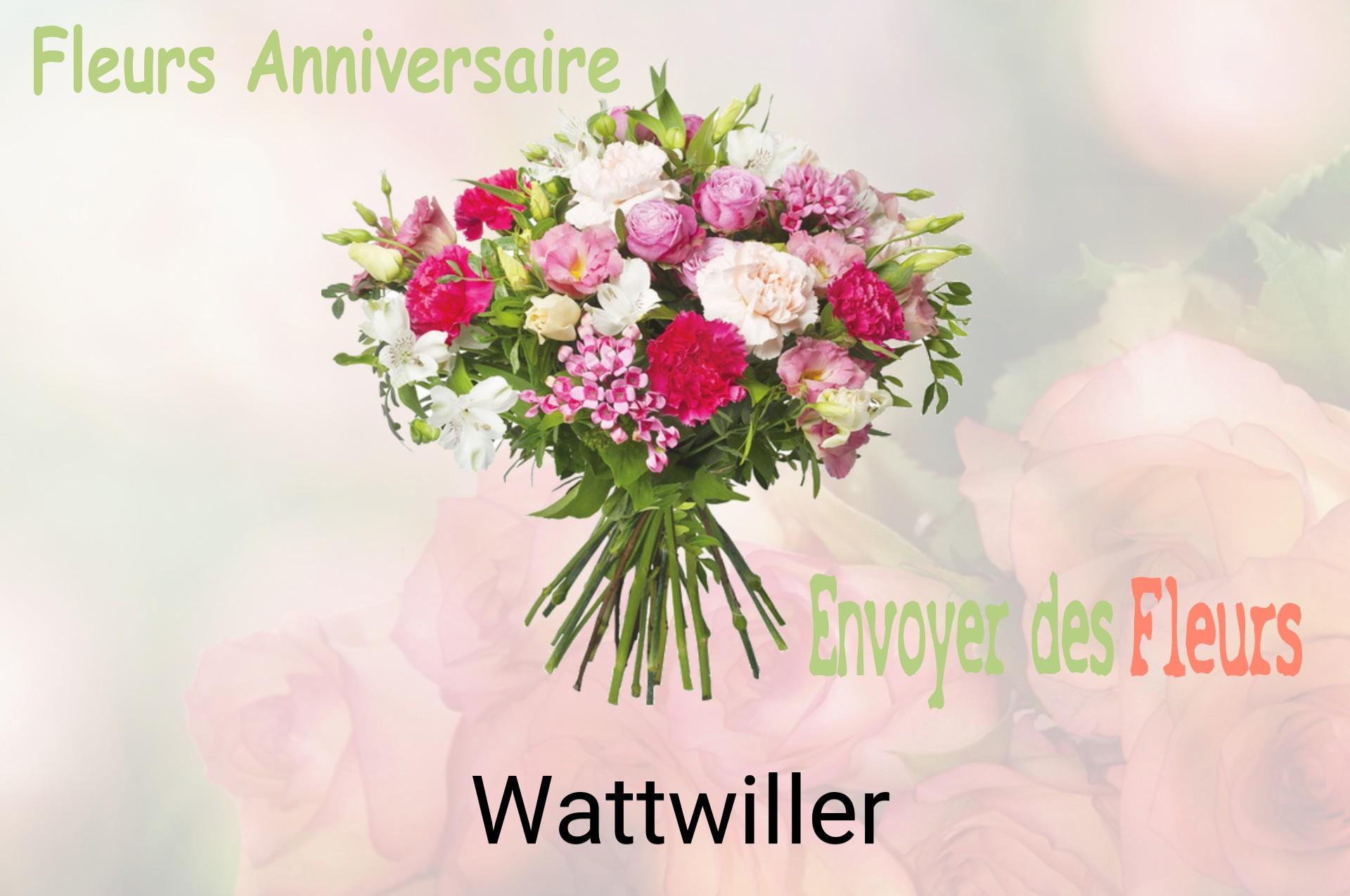 Bouquet de fleurs d’anniversaire livré à Wattwiller