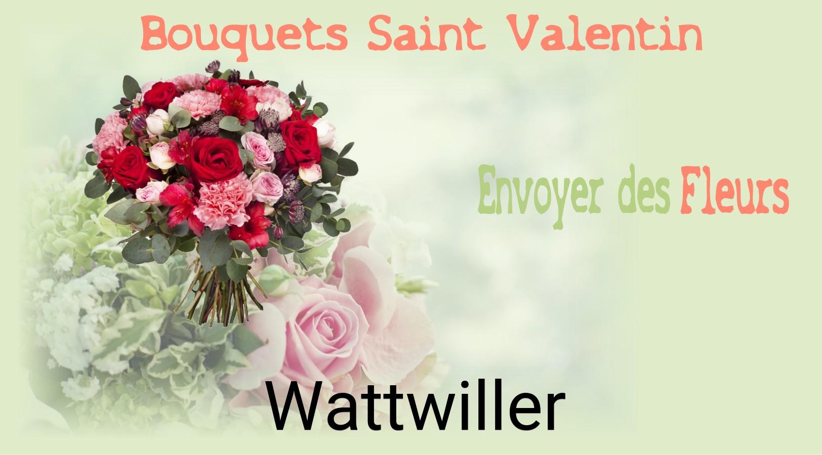 Roses de Saint-Valentin livrées à Wattwiller